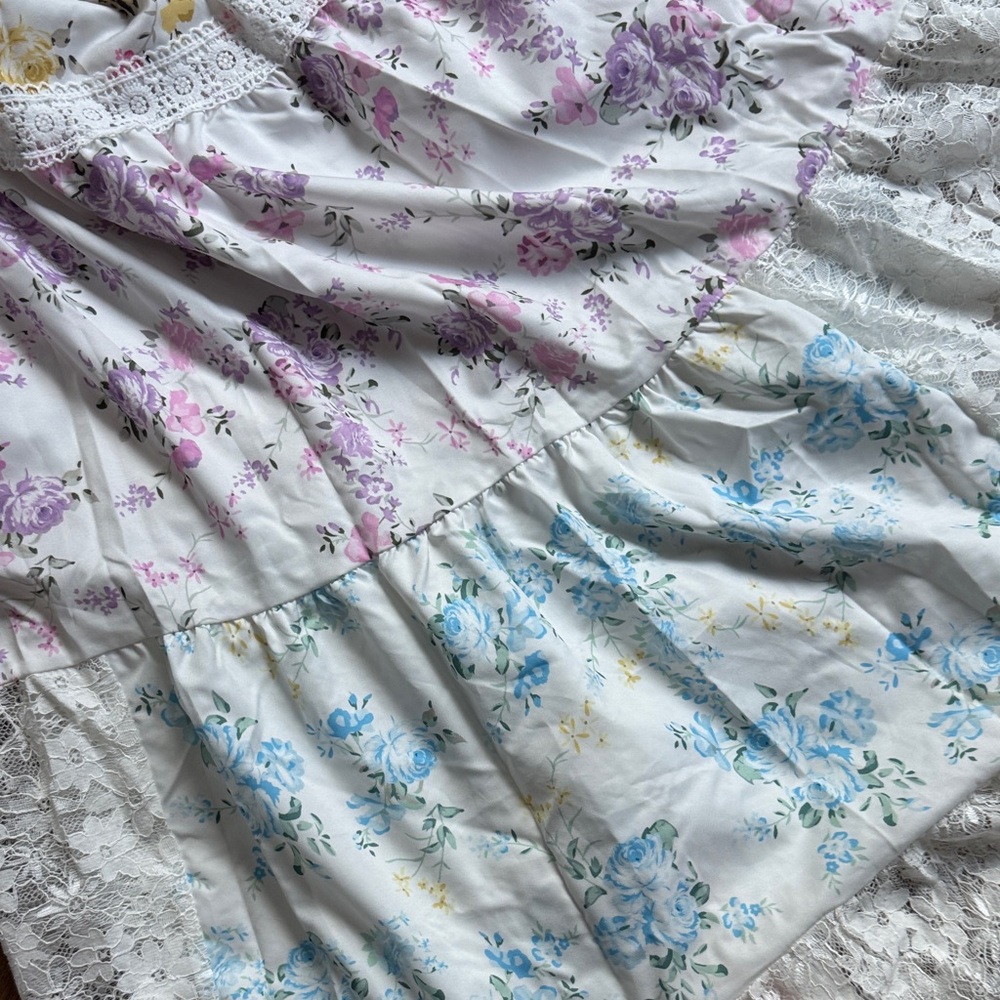 Chicwish Floral Maxi Dress in Pink, Yellow, and Blue - Picture 5 of 9